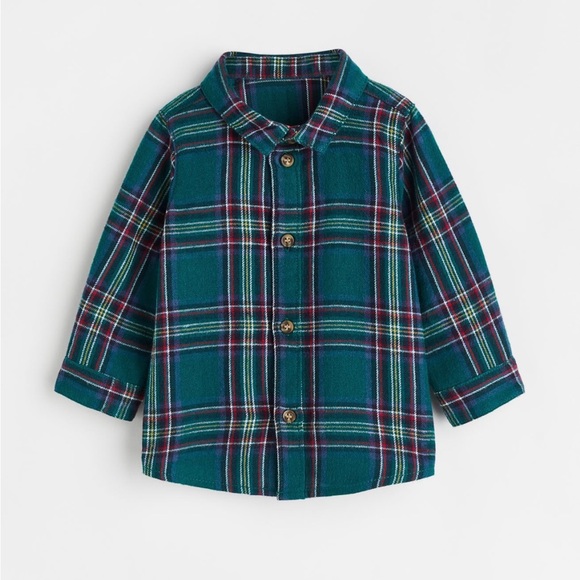 NWT H&M Flannel Cotton Shirt - Picture 1 of 2